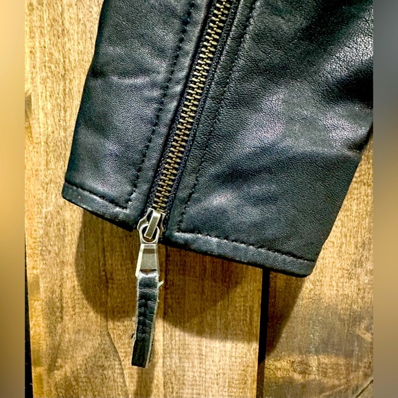 EUC Black Stetson Genuine Leather Western Yoke Jacket - Picture 3 of 14